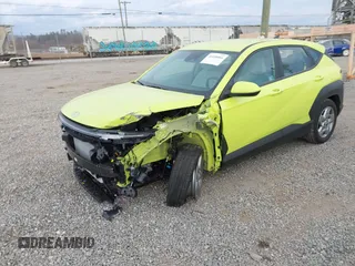 2025 Hyundai Kona SE with VIN KM8HA3AB2SU208504, listed as a IAAI auction lot 41458066 with 918 mi miles. Bid and sale history available at carsss.com. Image 17.