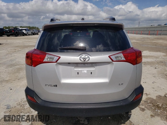 2013 Toyota RAV4 LE with VIN JTMZFREV0DD021377, listed as a Copart auction lot 48561805 with 113,352 mi miles and Salvage Title. Bid and sale history available at DreamBid. Image 6.