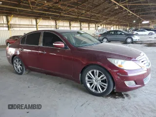 2009 Hyundai Genesis with VIN KMHGC46E99U026064, listed as a Copart auction lot 73573634 with 201,086 mi miles and Clean Title. Bid and sale history available at carsss.com. Image 4.