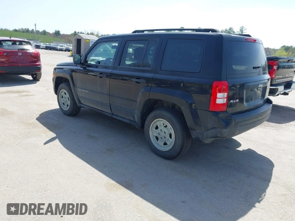 2012 Jeep Patriot Sport with VIN 1C4NJRBB3CD599477, listed as a IAAI auction lot 42147528 with 144,269 mi miles. Bid and sale history available at carsss.com. Image 3.