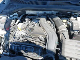 2024 Volkswagen Jetta S with VIN 3VW5M7BU6RM058267, listed as a IAAI auction lot 42762187 with 27,588 mi miles and . Bid and sale history available at DreamBid. Image 10.