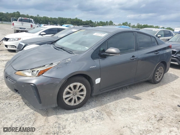 2019 Toyota Prius L Eco with VIN JTDKARFU1K3100517, listed as a Copart auction lot 73220164 with 419,699 mi miles and Salvage Title. Bid and sale history available at carsss.com. Image 1.