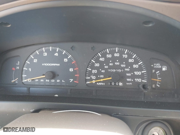 1998 Toyota 4Runner with VIN JT3GN87R7W0061541, listed as a IAAI auction lot 41966535 with 308,151 mi miles. Bid and sale history available at carsss.com. Image 7.