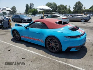 2020 Porsche 911 Carrera S with VIN WP0CB2A95LS263867, listed as a Copart auction lot 61477324 with 9,955 mi miles and Salvage Title. Bid and sale history available at carsss.com. Image 2.