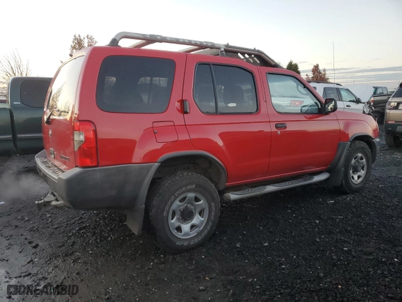 2000 Nissan Xterra XE with VIN 5N1ED28Y4YC549707, listed as a Copart auction lot 80883514 with 187,993 mi miles and Salvage Title. Bid and sale history available at carsss.com. Image 3.