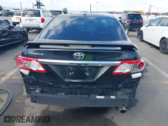 2011 Toyota Corolla L with VIN 5YFBU4EE3BP002066, listed as a IAAI auction lot 41697328 with 1 mi miles. Bid and sale history available at carsss.com. Image 6.