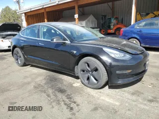 2018 Tesla Model 3 Long Range Battery with VIN 5YJ3E1EB9JF103256, listed as a Copart auction lot 49617885 with 119,653 mi miles and Salvage Title. Bid and sale history available at carsss.com. Image 4.