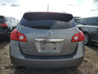 2012 Nissan Rogue SV with VIN JN8AS5MV3CW706192, listed as a Copart auction lot 51349635 with 201,021 mi miles and Salvage Title. Bid and sale history available at carsss.com. Image 6.
