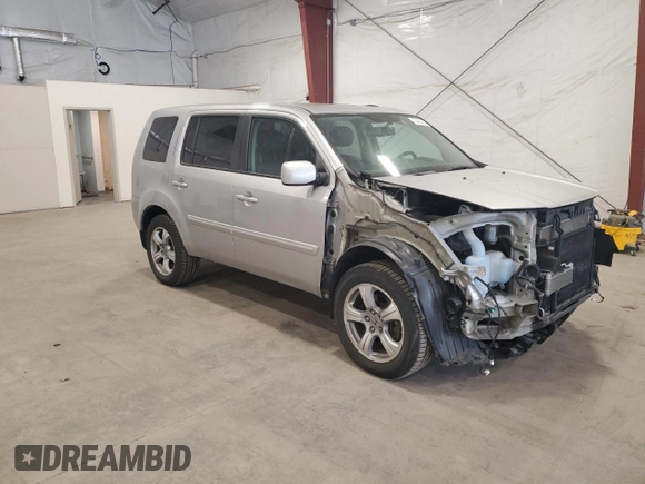 2015 Honda Pilot EX-L with VIN 5FNYF4H5XFB002471, listed as a Copart auction lot 73408414 with 113,334 mi miles and Salvage Title. Bid and sale history available at carsss.com. Image 4.