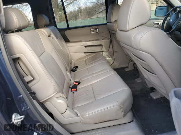 2011 Honda Pilot EX-L with VIN 5FNYF4H59BB006425, listed as a Copart auction lot 49816405 with 167,693 mi miles and Salvage Title. Bid and sale history available at carsss.com. Image 11.