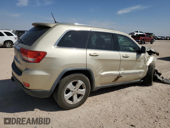 2012 Jeep Grand Cherokee Laredo with VIN 1C4RJEAG7CC125383, listed as a Copart auction lot 51180845 with 0 mi miles and Salvage Title. Bid and sale history available at carsss.com. Image 3.