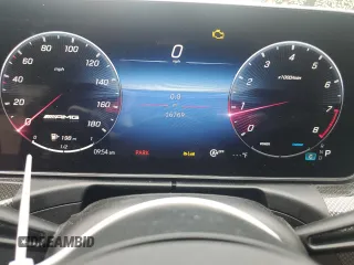 2023 Mercedes-Benz C 43 AMG z VIN W1KAF8HB9PR116140, wystawiony jako Copart lot #64606194 z przebiegiem 16 769 mil mil oraz Szkoda całkowita • Salvage title. Historia ofert i sprzedaży dostępna na DreamBid. Obrazek 9.