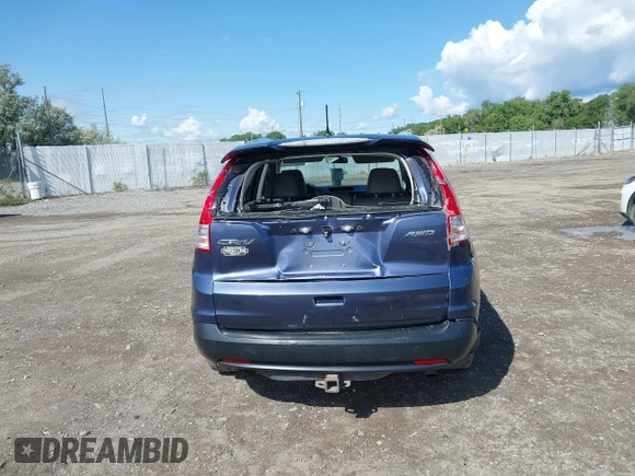 2013 Honda CR-V EX-L with VIN 2HKRM4H79DH650376, listed as a IAAI auction lot 42405752 with 216,225 mi miles and . Bid and sale history available at DreamBid. Image 17.