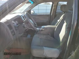 2005 Dodge Dakota SLT with VIN 1D7HE48KX5S183054, listed as a Copart auction lot 88529005 with 245,729 mi miles and Salvage Title. Bid and sale history available at DreamBid. Image 7.