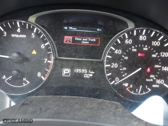2013 Nissan Altima 2.5 S with VIN 1N4AL3AP4DN502839, listed as a IAAI auction lot 38739287 with 135,951 mi miles. Bid and sale history available at carsss.com. Image 7.