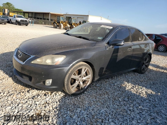 2010 Lexus IS 250 with VIN JTHBF5C28A5125252, listed as a Copart auction lot 53668105 with 147,141 mi miles and Salvage Title. Bid and sale history available at carsss.com. Image 1.