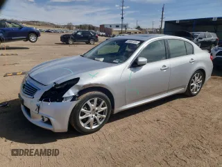 2010 Infiniti G37 x with VIN JN1CV6AR4AM251969, listed as a Copart auction lot 48585135 with 153,183 mi miles and Salvage Title. Bid and sale history available at carsss.com. Image 1.