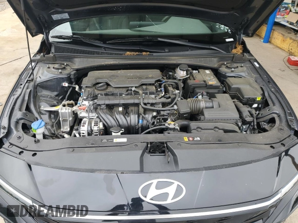 2024 Hyundai Elantra SEL with VIN KMHLS4DG3RU835436, listed as a Copart auction lot 57884035 with 10,333 mi miles and Clean title. Bid and sale history available at DreamBid. Image 11.