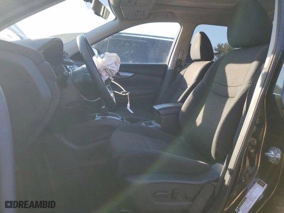 2018 Nissan Rogue SV with VIN 5N1AT2MV7JC818320, listed as a Copart auction lot 46848585 with 54,190 mi miles and Salvage Title. Bid and sale history available at carsss.com. Image 7.