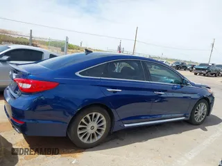 2015 Hyundai Sonata Limited with VIN 5NPE34AF1FH037271, listed as a IAAI auction lot 42060612 with 51,363 mi miles and . Bid and sale history available at carsss.com. Image 13.