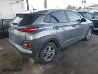 2020 Hyundai Kona SE with VIN KM8K1CAA0LU474165, listed as a IAAI auction lot 41354488 with 106,918 mi miles. Bid and sale history available at carsss.com. Image 4.