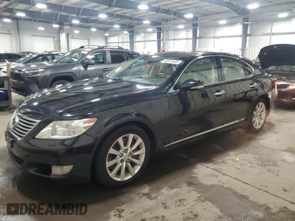 2011 Lexus LS 460 z VIN JTHCL5EF6B5009790, wystawiony jako Copart lot #43873435 z przebiegiem 172 242 mil mil oraz Szkoda całkowita • Salvage title. Historia ofert i sprzedaży dostępna na DreamBid. Obrazek 1.