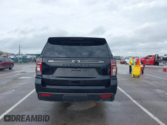 2022 Chevrolet Suburban Z71 with VIN 1GNSKDKD7NR151681, listed as a IAAI auction lot 41991670 with 57,090 mi miles and . Bid and sale history available at DreamBid. Image 16.