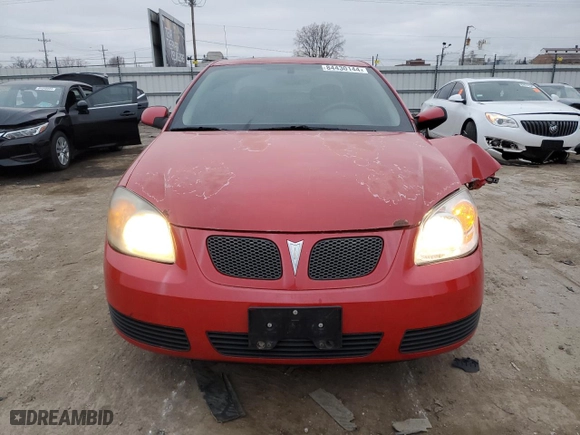 2007 Pontiac G5 with VIN 1G2AL15FX77410664, listed as a Copart auction lot 84430144 with NaN miles and Salvage Title. Bid and sale history available at carsss.com. Image 5.