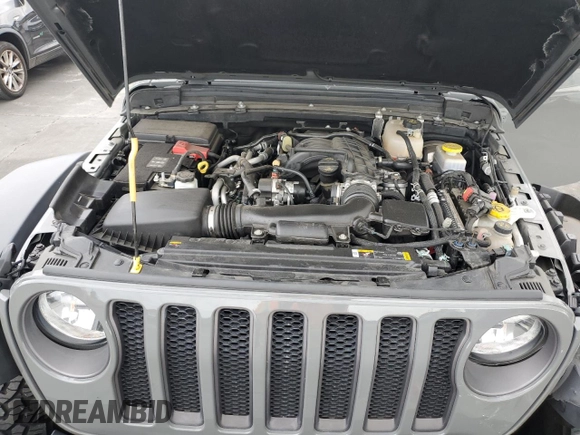 2021 Jeep Wrangler Unlimited Rubicon с VIN 1C4JJXFG4MW850764, выставлен на аукционе Copart как лот 52924735 с пробегом 23 471 миль миль и Списание • Salvage title. История ставок и продаж доступна на DreamBid. Изображение 13.