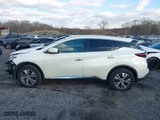 2022 Nissan Murano S with VIN 5N1AZ2ASXNC123862, listed as a IAAI auction lot 41009648 with 49,747 mi miles. Bid and sale history available at carsss.com. Image 14.