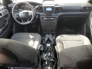 2021 Ford Police Interceptor Utility with VIN 1FM5K8ABXMGA33790, listed as a Copart auction lot 47012965 with 52,296 mi miles and Salvage Title. Bid and sale history available at carsss.com. Image 8.
