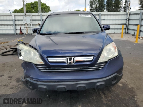 2009 Honda CR-V EX-L with VIN 5J6RE38779L009909, listed as a Copart auction lot 54349825 with 142,693 mi miles and Salvage Title. Bid and sale history available at carsss.com. Image 5.