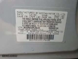 2023 Nissan Kicks SV with VIN 3N1CP5CVXPL496485, listed as a Copart auction lot 47537975 with 70,260 mi miles and Salvage Title. Bid and sale history available at carsss.com. Image 13.