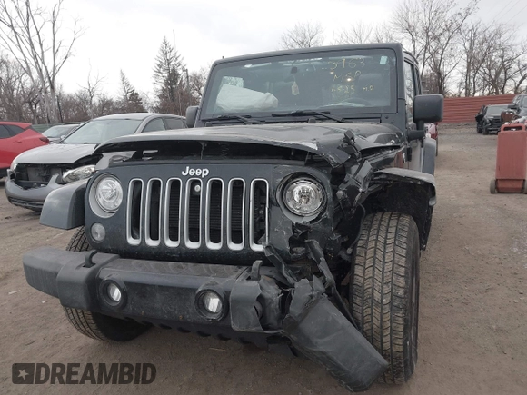2018 Jeep Wrangler JK Unlimited Altitude with VIN 1C4BJWEG1JL843963, listed as a IAAI auction lot 41287894 with 120,701 mi miles. Bid and sale history available at carsss.com. Image 6.