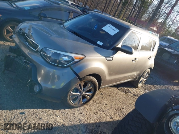 2016 Kia Soul + with VIN KNDJP3A51G7302491, listed as a IAAI auction lot 41794567 with 123,425 mi miles. Bid and sale history available at carsss.com. Image 19.