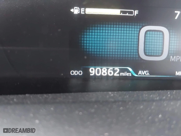 2017 Toyota Prius Two with VIN JTDKBRFU0H3538662, listed as a IAAI auction lot 42011499 with 90,862 mi miles. Bid and sale history available at carsss.com. Image 15.