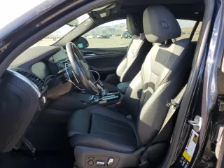 2021 BMW X4 M40i with VIN 5UX2V5C06M9E04443, listed as a Copart auction lot 72061194 with 71,637 mi miles and Salvage title. Bid and sale history available at DreamBid. Image 7.