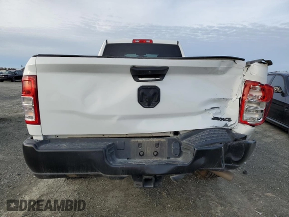 2024 Ram 2500 Tradesman with VIN 3C6UR5HJ7RG222469, listed as a Copart auction lot 44657845 with 44,753 mi miles and Salvage title. Bid and sale history available at DreamBid. Image 6.