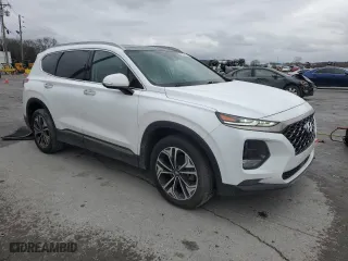 2020 Hyundai Santa Fe Limited with VIN 5NMS53AA7LH273010, listed as a Copart auction lot 49320265 with 42,333 mi miles and Non Repairable. Bid and sale history available at carsss.com. Image 4.