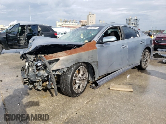 2012 Nissan Maxima S z VIN 1N4AA5AP9CC812643, wystawiony jako Copart lot #50065695 z przebiegiem Nie podano mil oraz Szkoda całkowita • Salvage title. Historia ofert i sprzedaży dostępna na DreamBid. Obrazek 1.