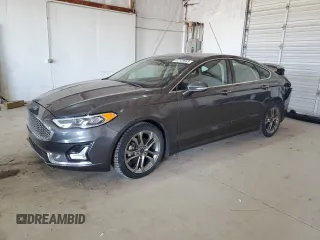 2020 Ford Fusion Hybrid Titanium with VIN 3FA6P0RU8LR129884, listed as a Copart auction lot 47172085 with 60,146 mi miles and Salvage Title. Bid and sale history available at carsss.com. Image 1.