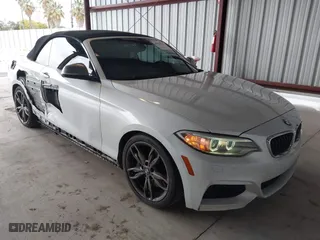 2015 BMW 2 Series M235i with VIN WBA1M1C53FV393300, listed as a IAAI auction lot 41926019 with 180,949 mi miles. Bid and sale history available at carsss.com. Image 1.