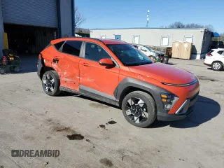 2024 Hyundai Kona SEL with VIN KM8HCCABXRU083319, listed as a Copart auction lot 49409135 with 14,085 mi miles and Salvage Title. Bid and sale history available at carsss.com. Image 4.