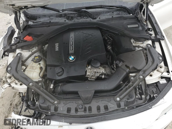 2015 BMW 4 Series 435i with VIN WBA3T3C52F5A40489, listed as a Copart auction lot 44708575 with Not Provided miles and Salvage Title. Bid and sale history available at carsss.com. Image 12.