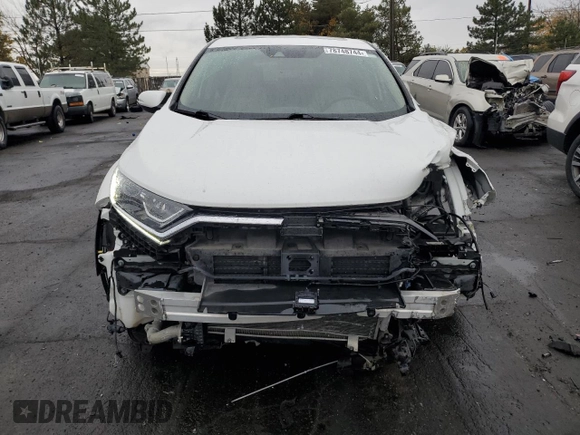 2020 Honda CR-V EX with VIN 5J6RW2H51LA013558, listed as a Copart auction lot 78748744 with 52,055 mi miles and Salvage Title. Bid and sale history available at DreamBid. Image 5.