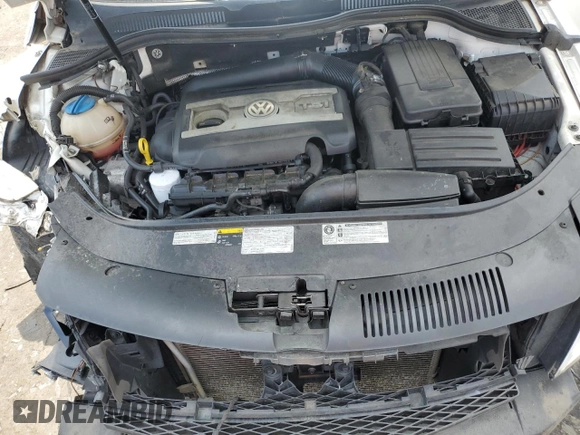 2013 Volkswagen CC Sport with VIN WVWBP7ANXDE566621, listed as a Copart auction lot 65398224 with 75,498 mi miles and Clean Title. Bid and sale history available at carsss.com. Image 12.