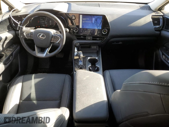 2023 Lexus NX with VIN JTJAGCEZ6P5005304, listed as a Copart auction lot 87232564 with 11,334 mi miles and Salvage Title. Bid and sale history available at carsss.com. Image 8.