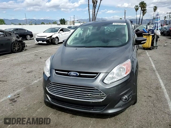 2016 Ford C-Max Energi SEL with VIN 1FADP5CU7GL105982, listed as a Copart auction lot 51531265 with 88,871 mi miles and Salvage Title. Bid and sale history available at carsss.com. Image 12.