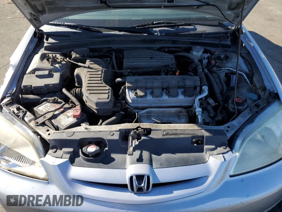 2003 Honda Civic LX with VIN 1HGEM21563L065861, listed as a Copart auction lot 41876845 with 233,101 mi miles and Salvage Title. Bid and sale history available at DreamBid. Image 11.