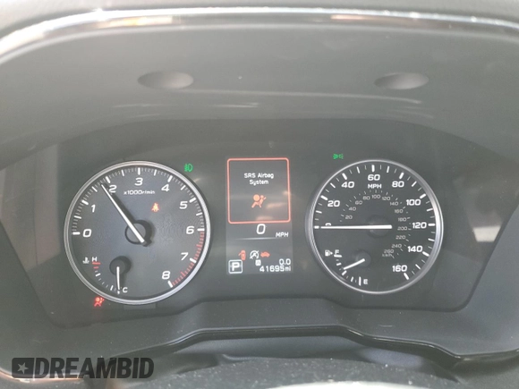 2023 Subaru Legacy Premium with VIN 4S3BWAF68P3014312, listed as a Copart auction lot 61142825 with 41,695 mi miles and Salvage title. Bid and sale history available at DreamBid. Image 9.